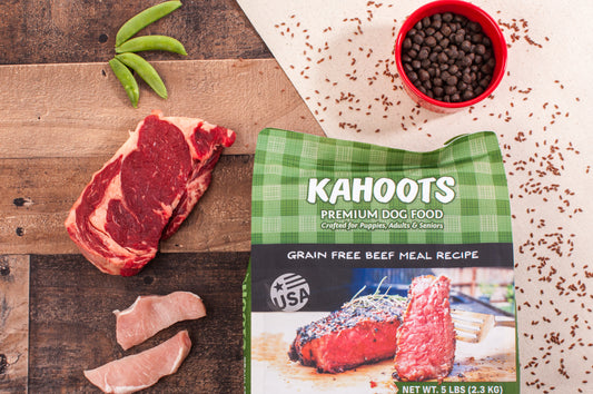 Grain free dog food and ingredients