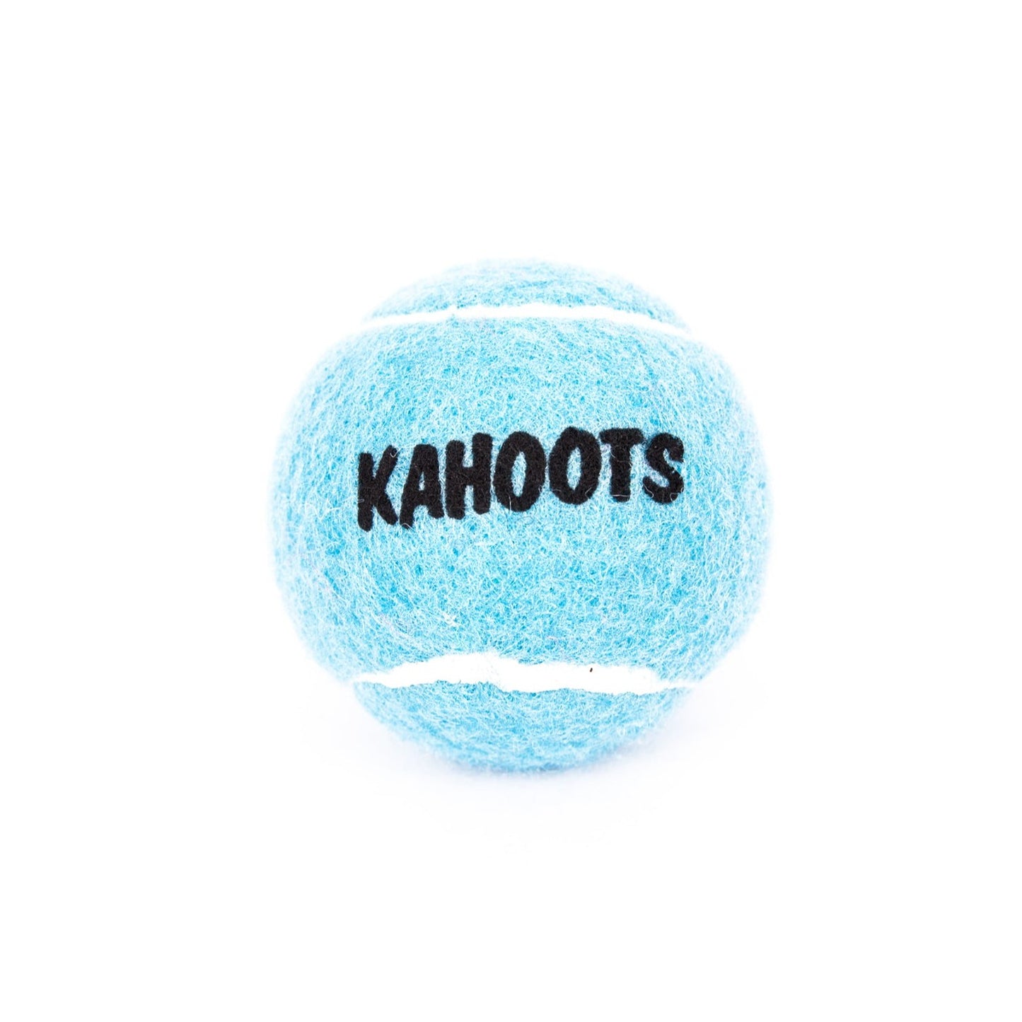 Blue tennis ball