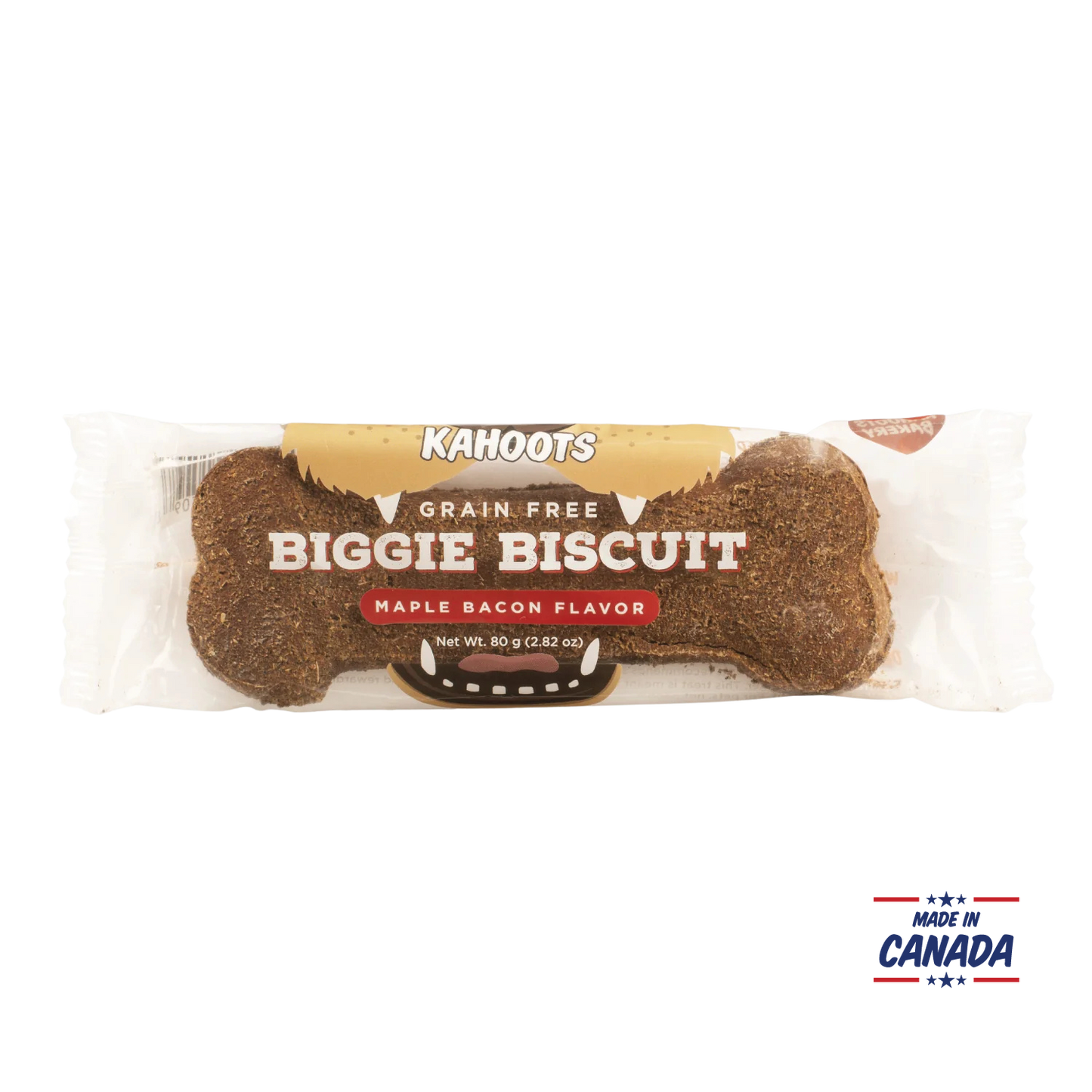 maple bacon biggie biscuit made in Canada