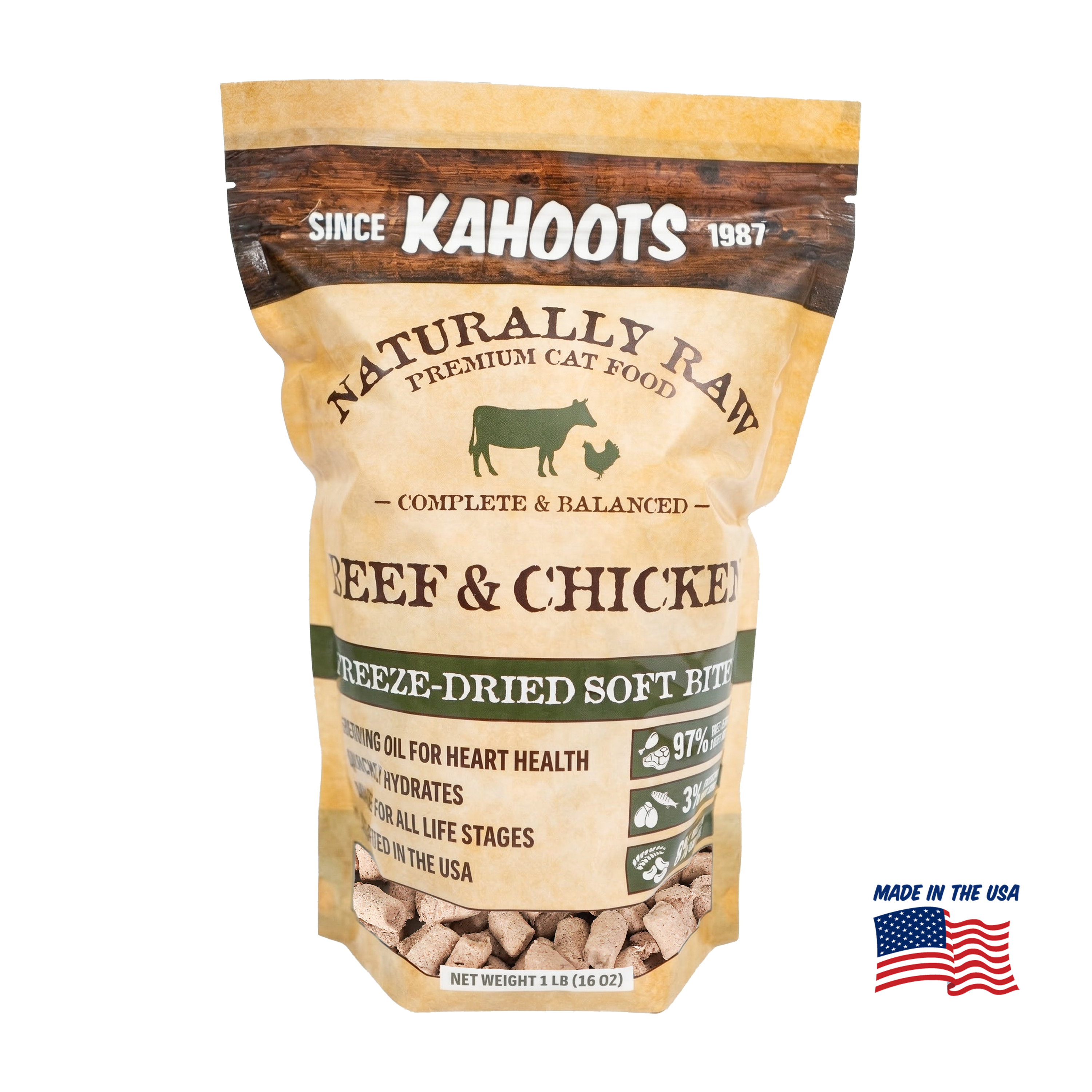 Cat Freeze-dried Beef & Chicken Bites – Kahoots
