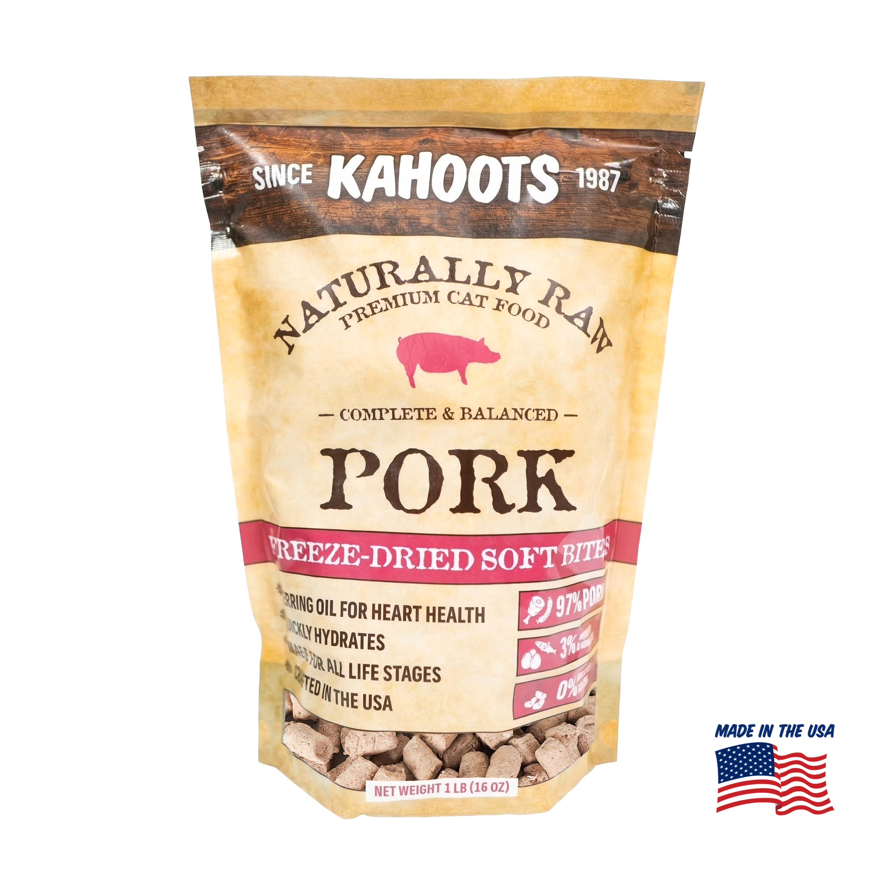 Kishy マルプー Cat Freeze-dried Pork Bites – Kahoots