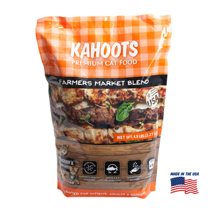 Kahoots Premium Cat Dry Food - Farmers Market Blend 4.5lb