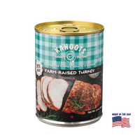 Kahoots turkey wet dog food can, made in the USA