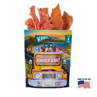 Turkey Jerky for dogs packaging