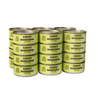 Case quantity of sardine and mackerel cat food