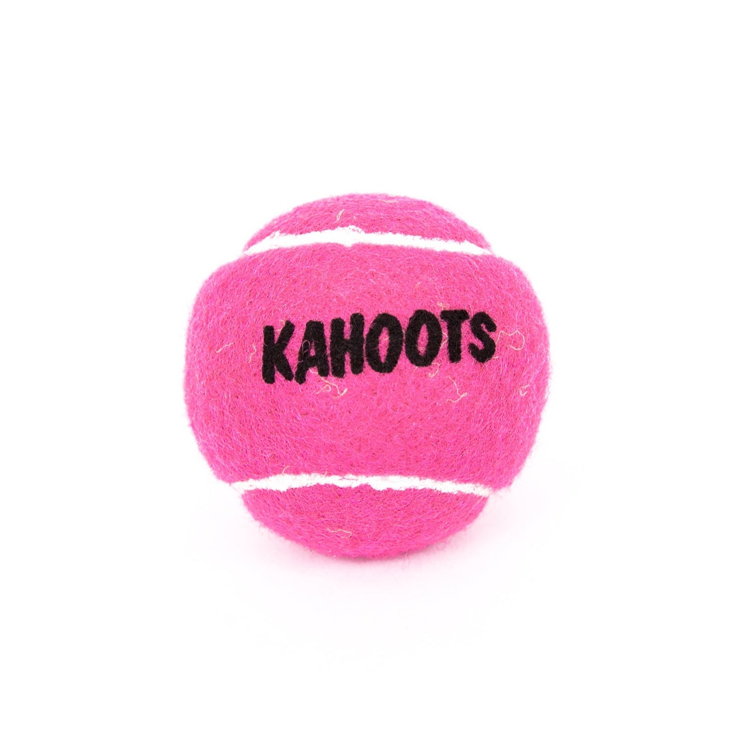 Pink tennis ball