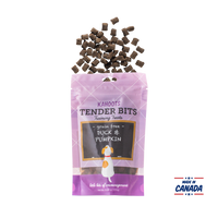 Kahoots dog treats tender bits duck and pumpkin