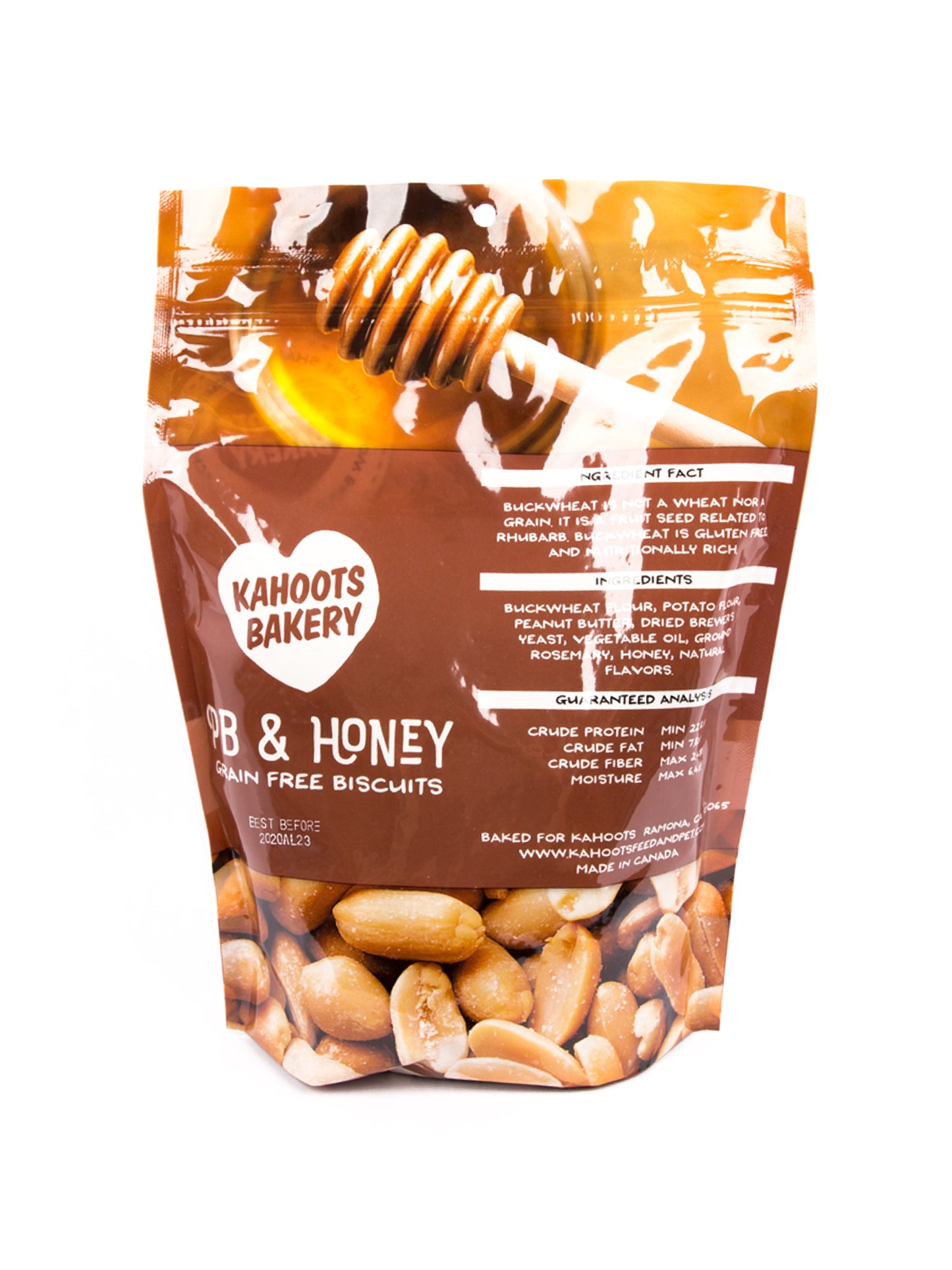 Product back label