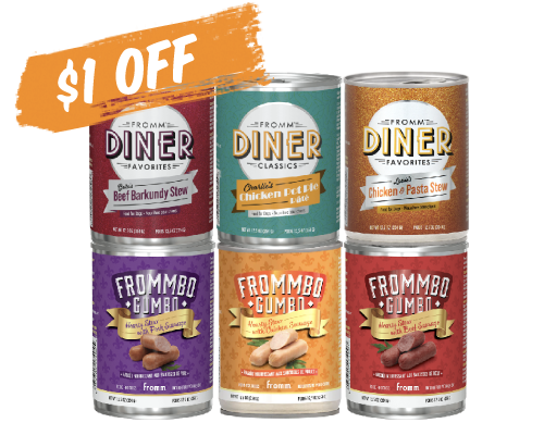 From dog food cans