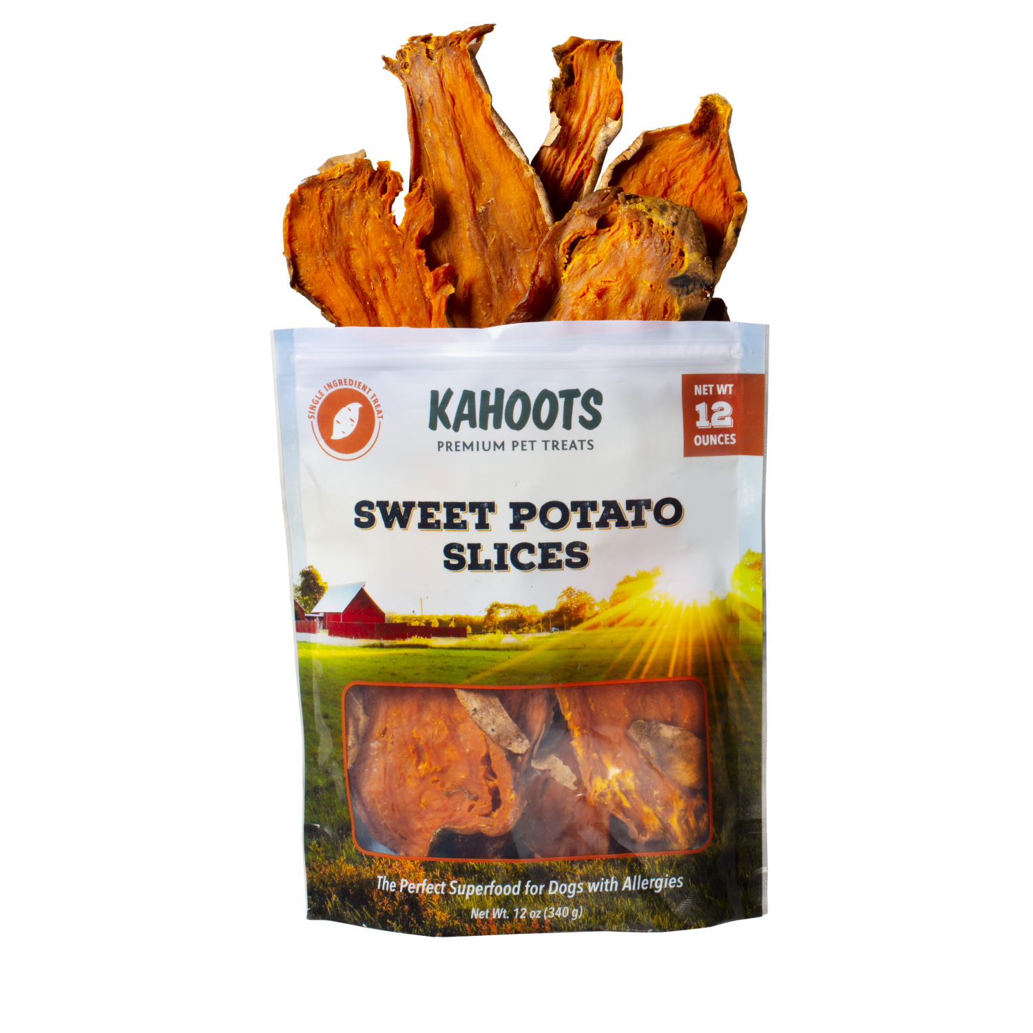 Kahoots sweet potato dog treat