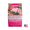 Kahoots Grain Free Pork Recipe dry dog food, 15 lb bag