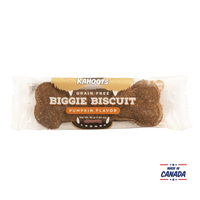 Pumpkin biggie biscuit made in Canada