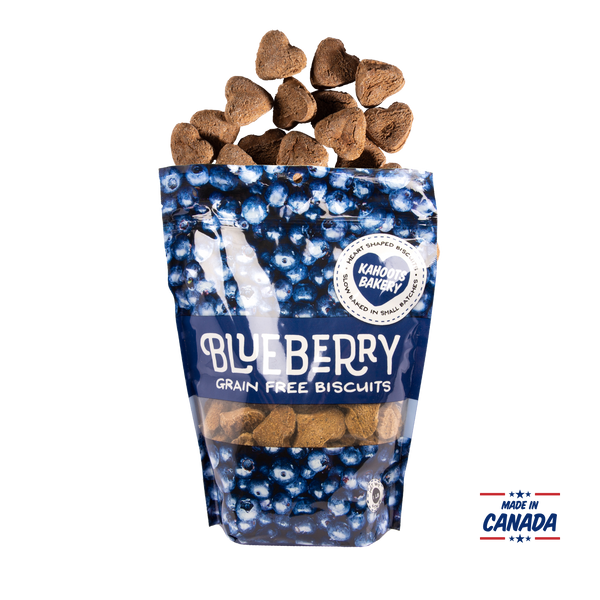 Treat Ürself Rose 【ブルー】 Blueberry Biscuits - Dog Treats | Kahoots Pet
