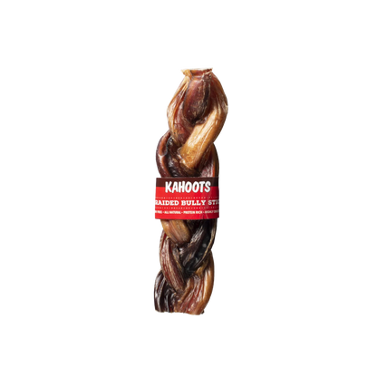 kahoots small braided bully stick