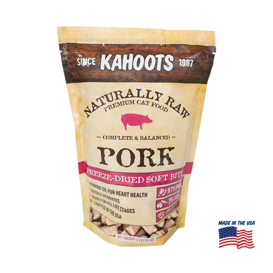 Kahoots Freeze Dried Cat Pork Bag