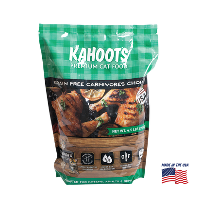 Kahoots Premium Cat Dry Food - Carnivores Choice 4.5lb