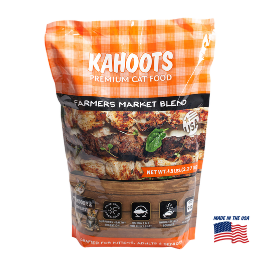 Kahoots Premium Cat Dry Food - Farmers Market Blend 4.5lb