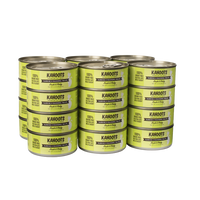 Case quantity of sardine and mackerel cat food
