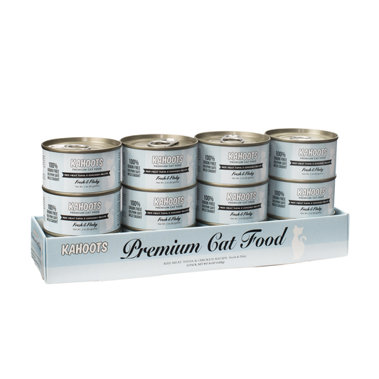 case quantity red meat tuna and chicken wet cat food