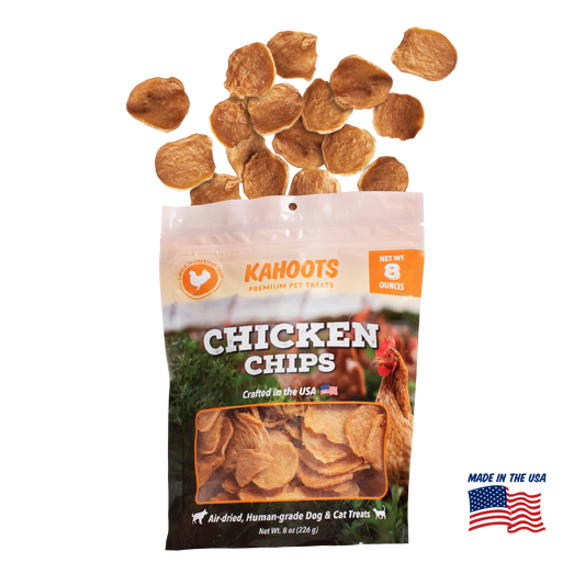 Kahoots Chicken Chips Treat Made in USA