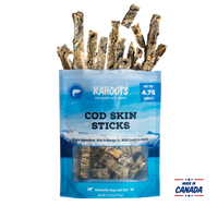 Cod Skin Sticks made in Canada