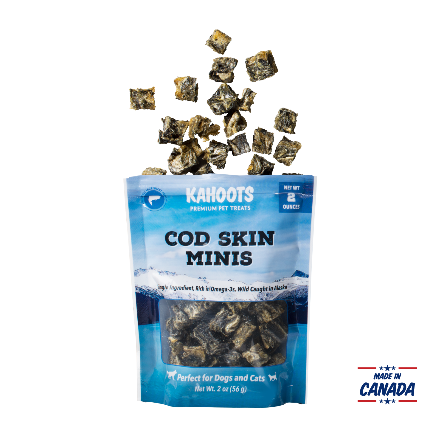 Cod skin minis Made in Canada