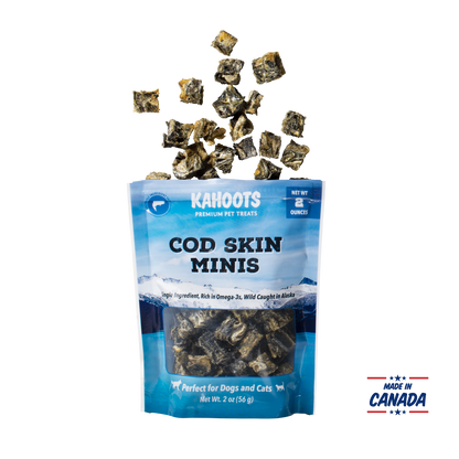 Cod skin minis Made in Canada