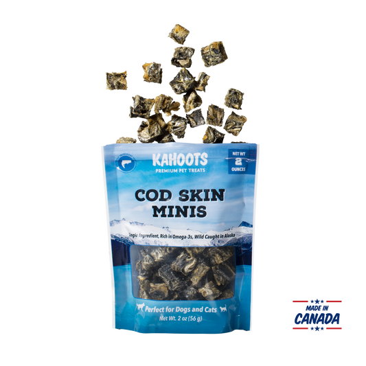 Cod skin minis Made in Canada