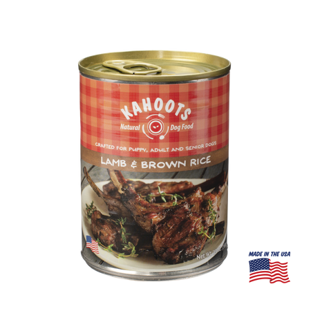 Lamb & Brown Rice Pâté - Wet Dog Food - 12 Count | Kahoots Pet Lamb & Brown Rice Pâté - Wet Dog Food - 12 Count | Kahoots Pet