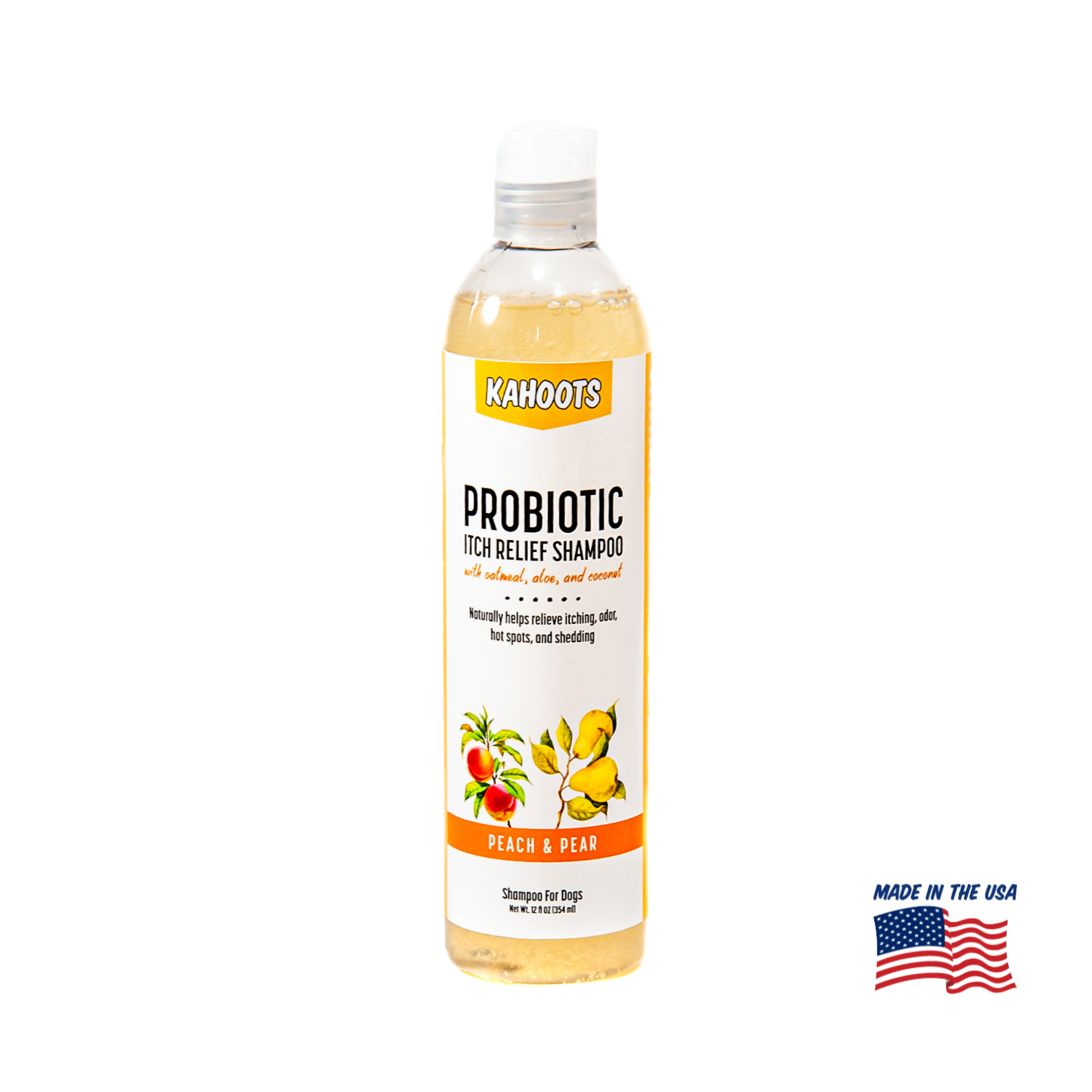 Kahoots itch relief probiotic shampoo
