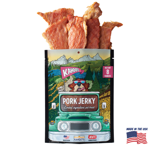 Kahoots pork jerk treats