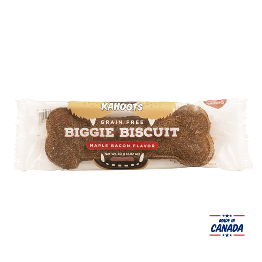 maple bacon biggie biscuit made in Canada