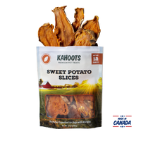 Sweet potato chews made in canada