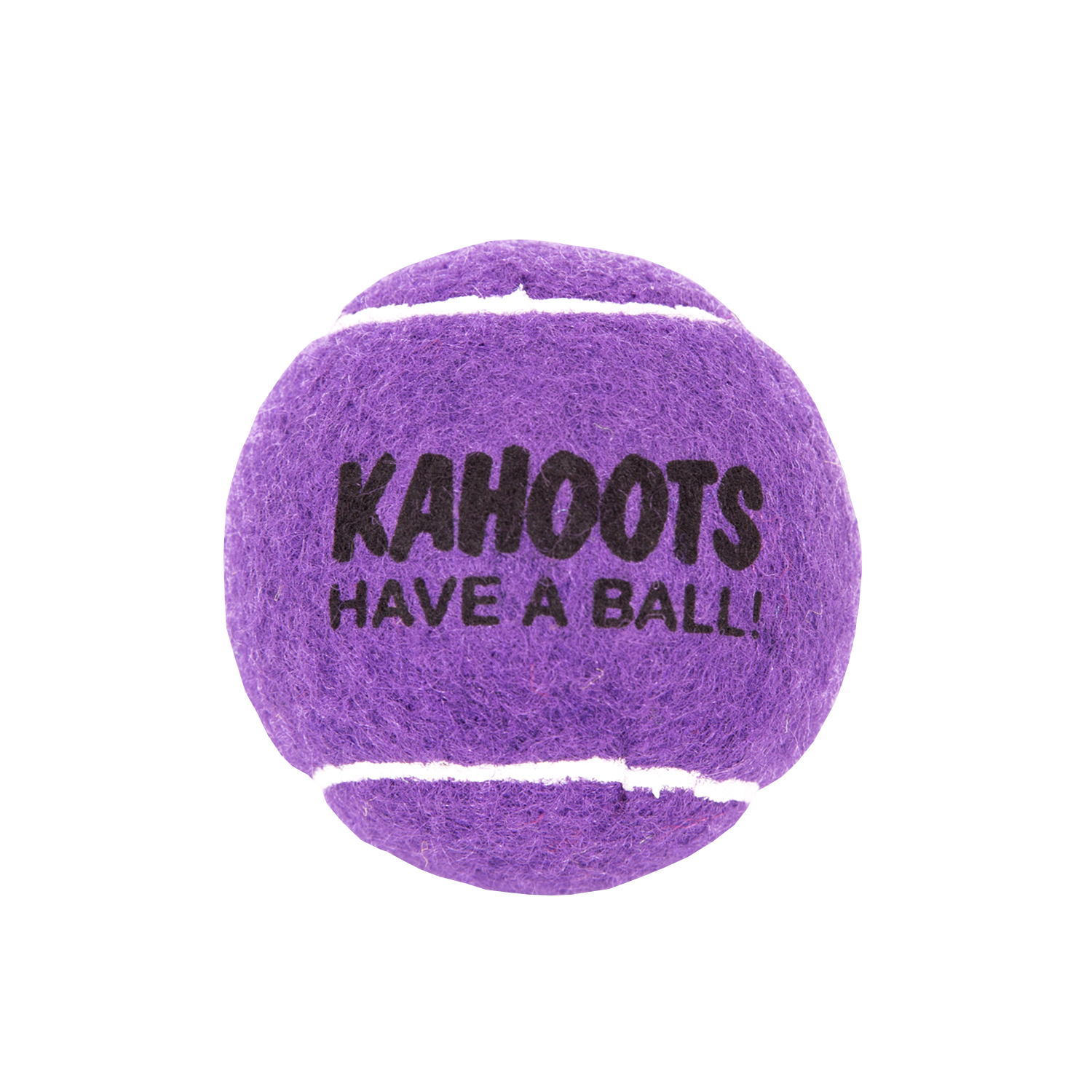 Purple tennis ball