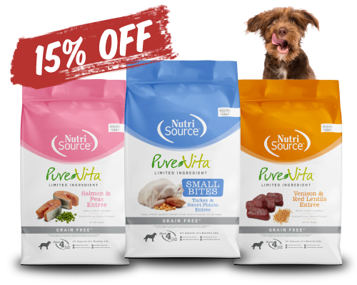 Pure vita dog kibble