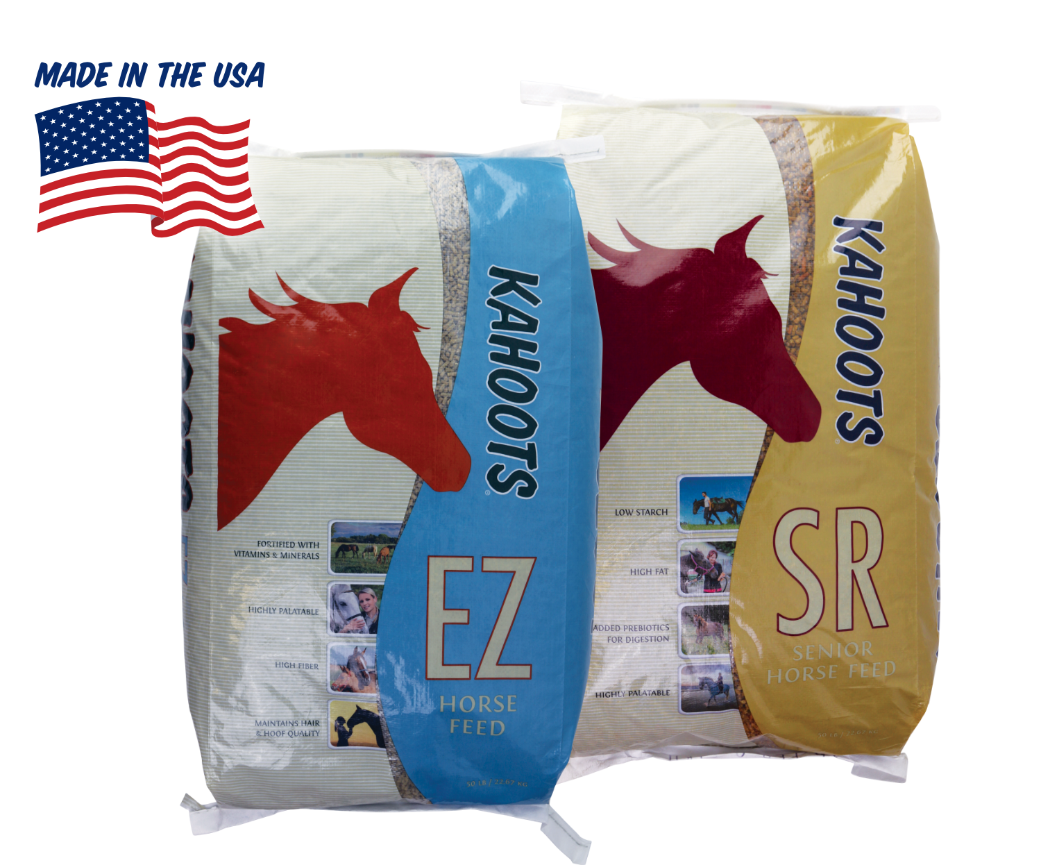 Kahoots ez and senior equine feed